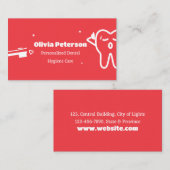 tandheelkundige apotheker visitekaartje (Voorkant / Achterkant)