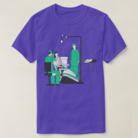 tandheelkundige assistent 30 t-shirt (Design voorkant)