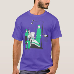 tandheelkundige assistent 30 t-shirt