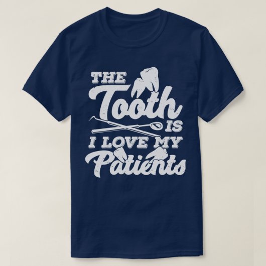 Tandheelkundige assistent Gift T-shirt (Design voorkant)