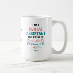 TANDHEELKUNDIGE ASSISTENT Grappig De hele tand Koffiemok