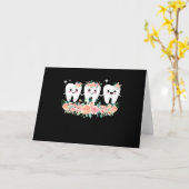 Tandheelkundige assistent kaart (Gele Bloem)