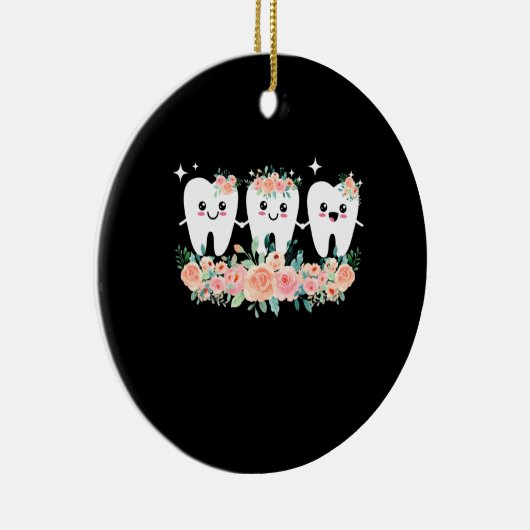 Tandheelkundige assistent keramisch ornament (Rechts)