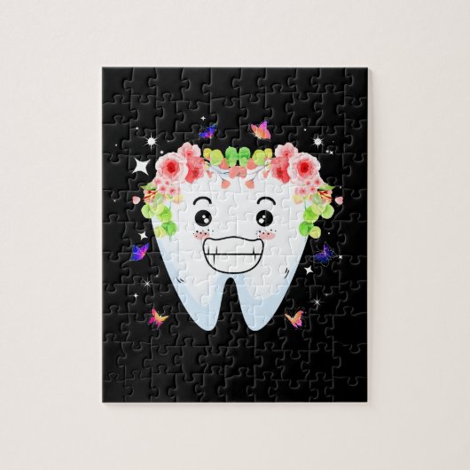 Tandheelkundige assistent legpuzzel (Verticaal)