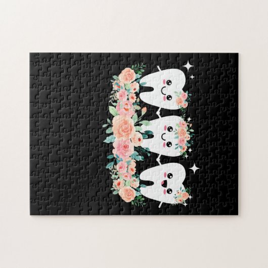 Tandheelkundige assistent legpuzzel (Horizontaal)