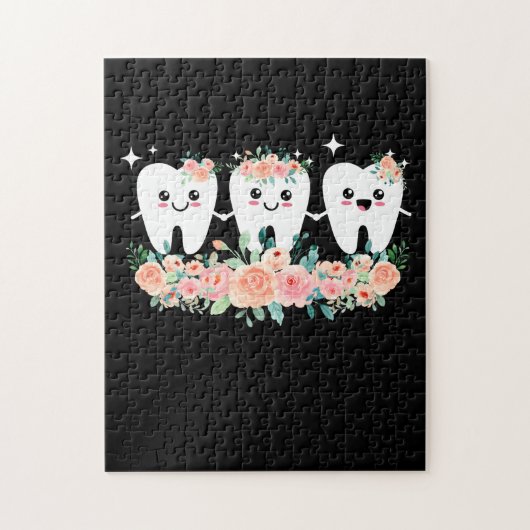 Tandheelkundige assistent legpuzzel (Verticaal)