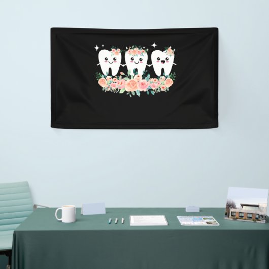 Tandheelkundige assistent spandoek (Beurs)