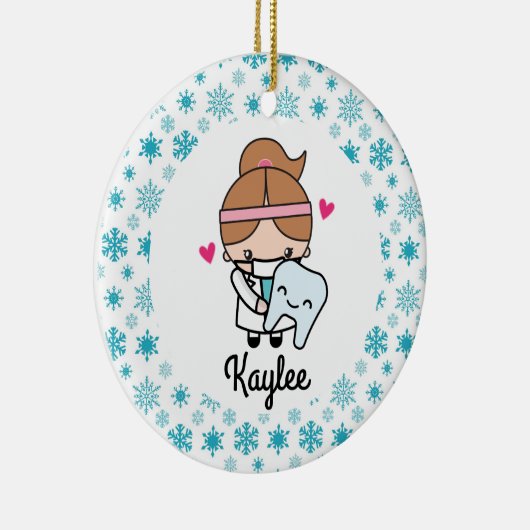 tandheelkundige assistent tandheelkundig assistent keramisch ornament (Rechts)