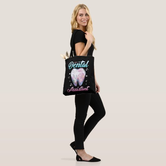 Tandheelkundige assistent tandheelkundig tandheelk tote bag (Op model)