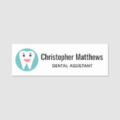 Tandheelkundige assistent tandheelkundige Kantoor Naamplaatje (Voorkant)