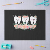 Tandheelkundige assistent tissuepapier (Craft)