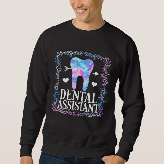 Tandheelkundige assistent Tooth Shirt Cute Dentist (Voorkant)