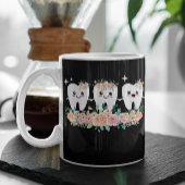 Tandheelkundige assistent tweekleurige koffiemok