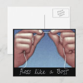 Tandheelkundige benoeming briefkaart (Voorkant / Achterkant)