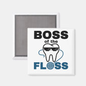 tandheelkundige borst van de Floss Magneet (Voorkant / Achterkant)