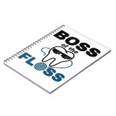 tandheelkundige borst van de Floss Notitieboek (Linkerzijde)