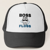 tandheelkundige borst van de Floss Trucker Pet (Voorkant)