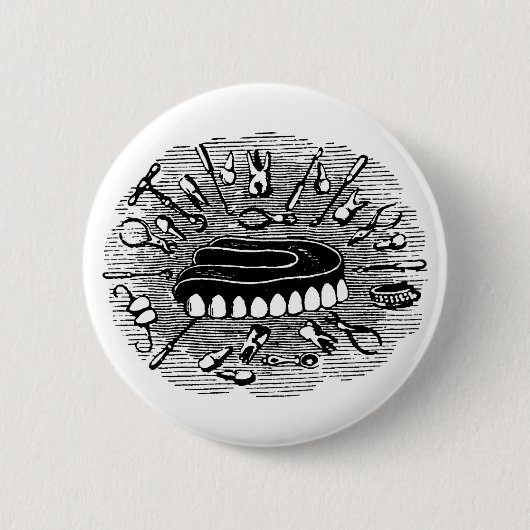 Tandheelkundige Button (Voorkant)
