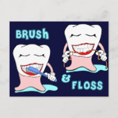 Tandheelkundige en tandheelkundige apotheker briefkaart (Voorkant)