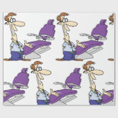 Tandheelkundige en tandheelkundige chirurgie cadeaupapier (Vlak)