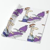 Tandheelkundige en tandheelkundige chirurgie cadeaupapier (Uitgerold)