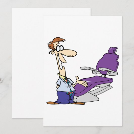 Tandheelkundige en tandheelkundige chirurgie kaart (Voorkant / Achterkant)