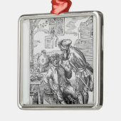 tandheelkundige exploitant metalen ornament (Links)