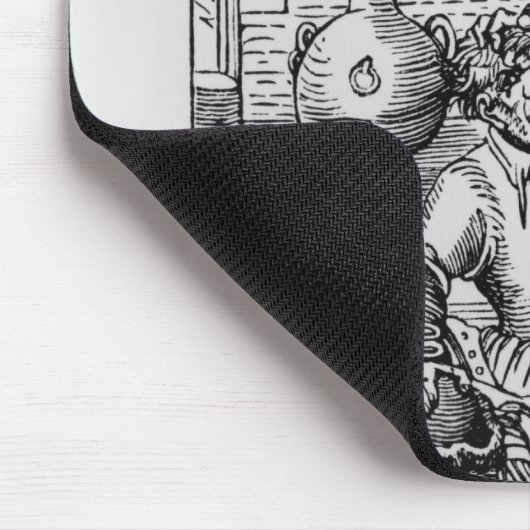 tandheelkundige exploitant muismat (Hoek)