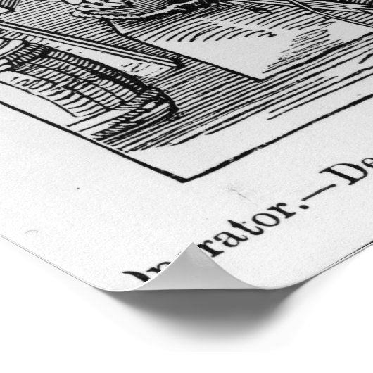 tandheelkundige exploitant poster (Hoek)