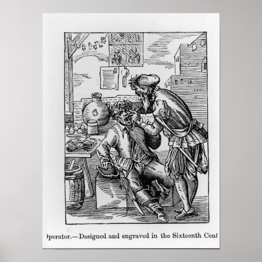 tandheelkundige exploitant poster (Voorkant)