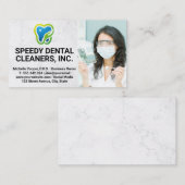 tandheelkundige | Gezondheid Visitekaartje (Voorkant / Achterkant)