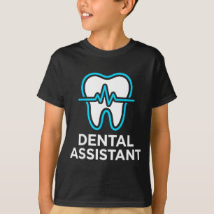 Tandheelkundige Hartslag Tandpols Rda Kunstwerk T-shirt