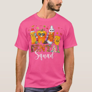Tandheelkundige herfst tandheelkundige assistent t t-shirt