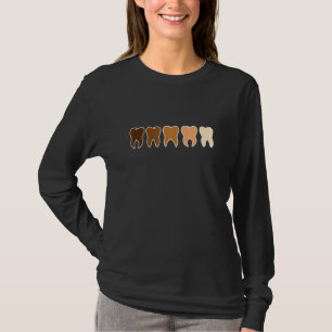 tandheelkundige hulptandheelkunde, inclusief tandh t-shirt