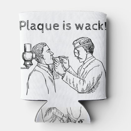 Tandheelkundige Humor Blikjeskoeler (Achterkant)