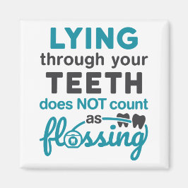 Tandheelkundige hygiëne door middel van tanden magneet