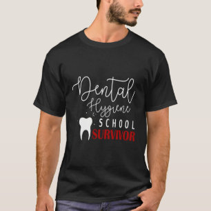 Tandheelkundige Hygiëne Student Hygiëne School Ove T-shirt