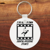 tandheelkundige hygiënestunts sleutelhanger (Voorkant)