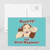 tandheelkundige hygiënist briefkaart (Voorkant / Achterkant)