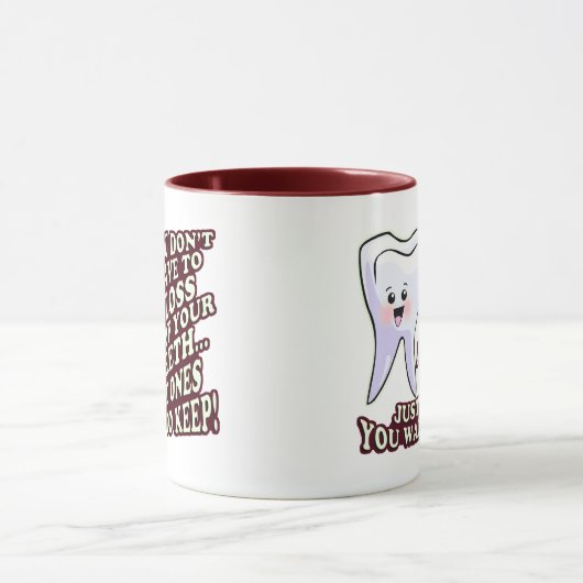 tandheelkundige hygiënist mok (Midden)