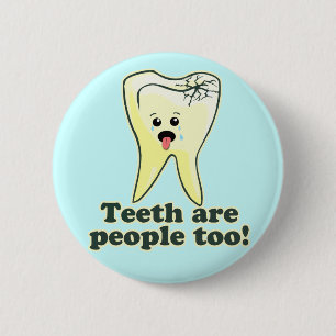 tandheelkundige hygiënist RDH Ronde Button 5,7 Cm