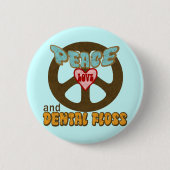 tandheelkundige hygiënist ronde button 5,7 cm (Voorkant)