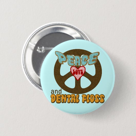 tandheelkundige hygiënist ronde button 5,7 cm (Voorkant /achterkant)