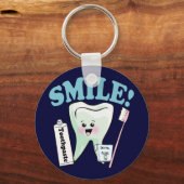 tandheelkundige hygiënist sleutelhanger (Voorkant)