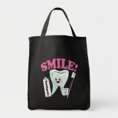 tandheelkundige hygiënist tote bag (Voorkant)