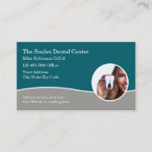 Tandheelkundige Kantoorkaarten Combinatie Visitekaartje (Voorkant)