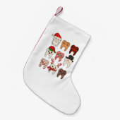 Tandheelkundige Kerst Grappige Tandarts Vakantie Kleine Kerstsok (Voorkant (Hangend))