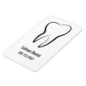 Tandheelkundige kliniek bedrijf magneet (Linkerzijde)