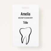 Tandheelkundige kliniek Medisch Badge (Voorkant)