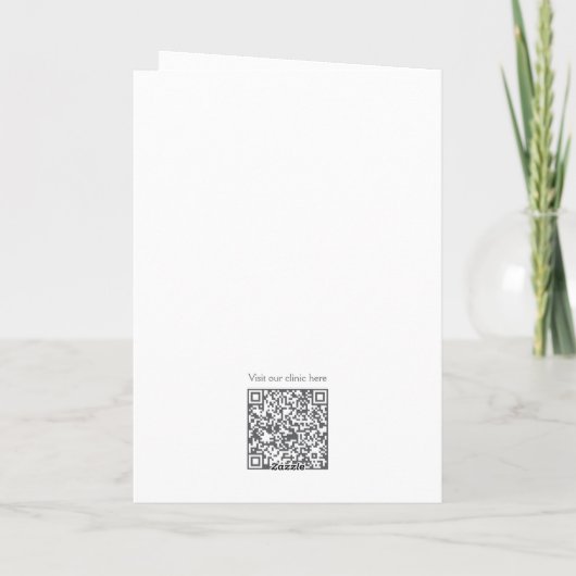 Tandheelkundige kliniek Privé prijslijst Witte Tan Kaart (Achterkant)